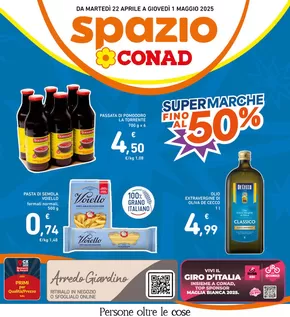 Volantino Spazio Conad a Ancona | SUPERMARCHE FINO AL 50% | 22/4/2025 - 1/5/2025