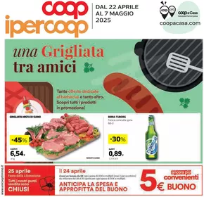 Offerte di Iper e super a Grosseto | Una Grigliata tra amici in Coop | 22/4/2025 - 7/5/2025
