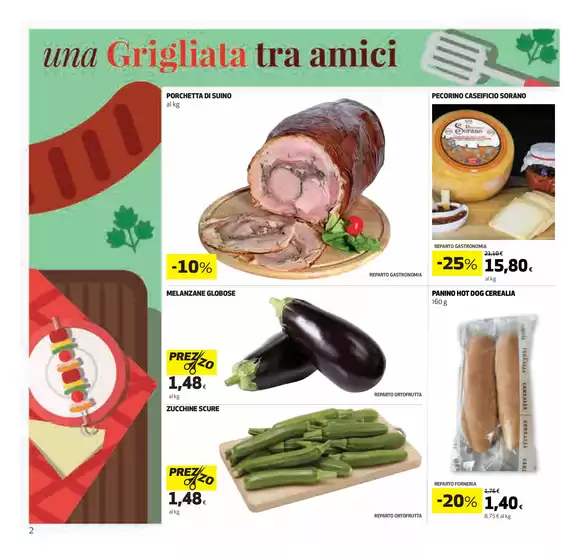 Volantino Coop | Una Grigliata tra amici | 22/4/2025 - 7/5/2025