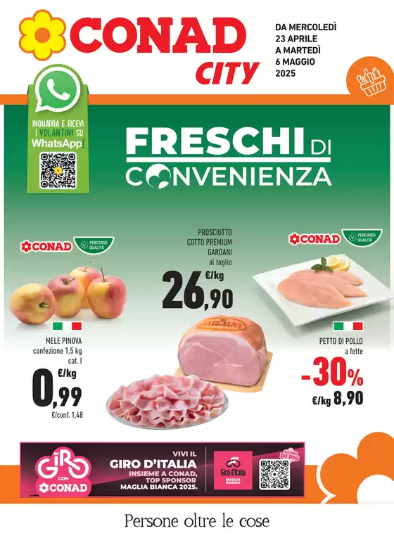 Volantino Conad City a Almè | Freschi di convenienza | 23/4/2025 - 6/5/2025