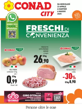 Volantino Conad City a Brugherio | Freschi di convenienza | 23/4/2025 - 6/5/2025