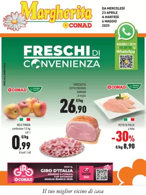 Volantino Margherita Conad | Freschi di convenienza | 23/4/2025 - 6/5/2025