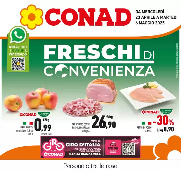 Volantino Conad a Collecchio | Freschi di convenienza | 23/4/2025 - 6/5/2025