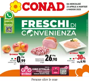 Volantino Conad a Reggio Emilia | Freschi di convenienza | 23/4/2025 - 6/5/2025