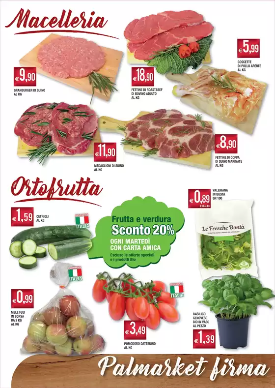 Volantino Palmarket | Pulizie di primavera | 24/4/2025 - 7/5/2025