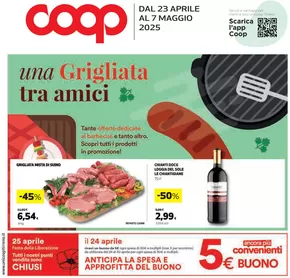 Volantino Coop a Orvieto | Una Grigliata tra amici | 23/4/2025 - 7/5/2025