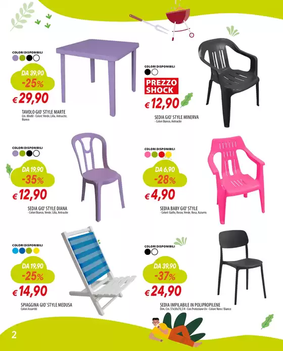 Volantino Iperfamila a San Bonifacio | All'aperto con stile | 22/4/2025 - 18/5/2025