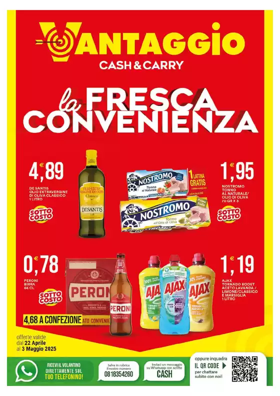 Volantino Vantaggio Cash&Carry a Caivano | La fresca convenienza | 22/4/2025 - 3/5/2025