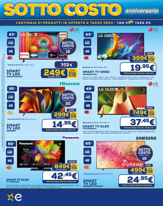 Volantino Euronics a Perugia | Sottocosto  | 22/4/2025 - 7/5/2025