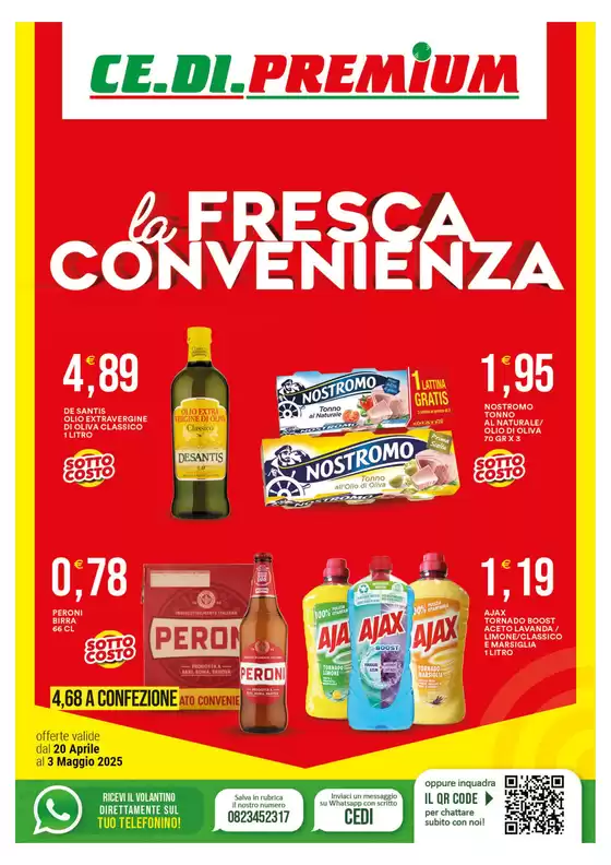 Volantino Premium Cash&Carry a Caivano | La fresca convenienza | 20/4/2025 - 3/5/2025