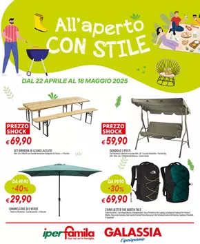 Volantino Iperfamila a Ghedi | ALL'APERTO CON STILE | 22/4/2025 - 18/5/2025