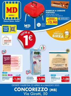 Offerte di Discount a Monza | Tutto 1€ in MD | 22/4/2025 - 4/5/2025