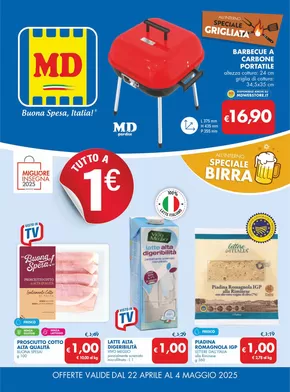 Offerte di Discount a Roma | Tutto 1€ in MD | 22/4/2025 - 4/5/2025