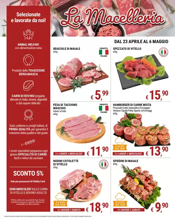 Volantino Tre Valli Supermercato | Risveglio di gusto | 23/4/2025 - 6/5/2025
