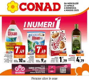 Offerte di Iper e super a Sinalunga | I Numeri 1 in Conad | 23/4/2025 - 4/5/2025