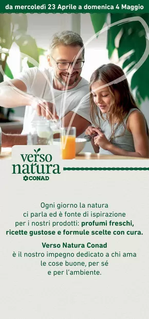 Volantino Spazio Conad a Ancona | Speciale Verso Natura | 23/4/2025 - 4/5/2025