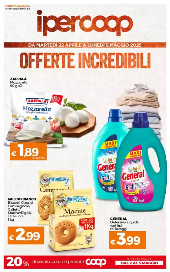 Volantino Ipercoop a San Giovanni la Punta | Gli incredibili | 22/4/2025 - 5/5/2025