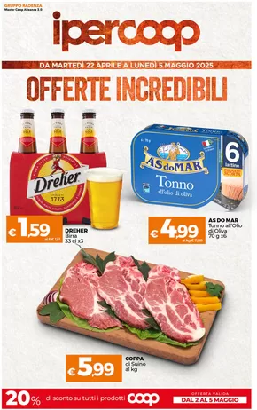 Volantino Ipercoop | Gli incredibili | 22/4/2025 - 5/5/2025