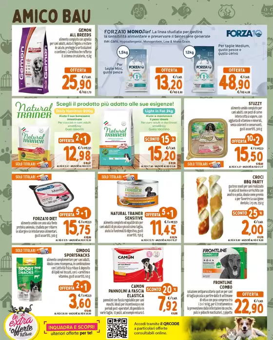 Volantino Pet Store Conad a Palermo | Campioni di coccole | 23/4/2025 - 20/5/2025