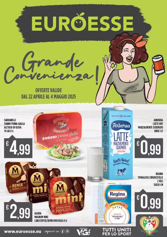 Volantino Euroesse a Ercolano | Grande convenienza! | 22/4/2025 - 4/5/2025