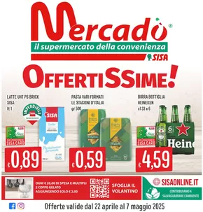 Volantino Mercadò a Curinga | Offertissime! | 22/4/2025 - 7/5/2025