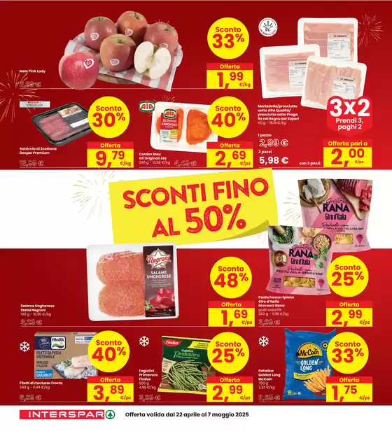 Volantino Interspar a Parma | Sconti fino al 50% | 22/4/2025 - 7/5/2025