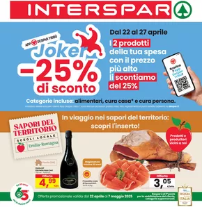 Volantino Interspar a Cento | Sconti fino al 50%  | 22/4/2025 - 7/5/2025