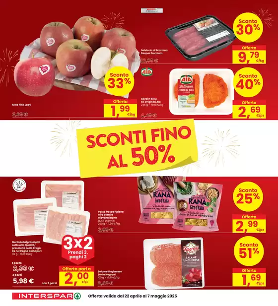 Volantino Interspar a Rovereto | Sconti fino al 50% | 22/4/2025 - 7/5/2025