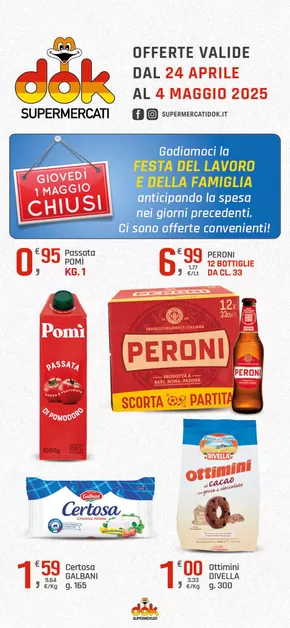 Volantino Dok a San Giorgio a Cremano | Tanti prodotti scontati del 20% | 24/4/2025 - 4/5/2025