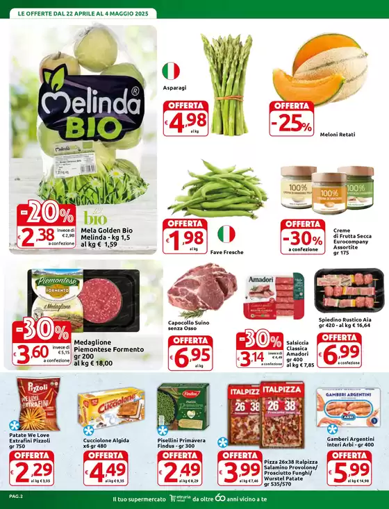 Volantino Carrefour Express a Spoleto | Sconti fino al 30% | 22/4/2025 - 4/5/2025