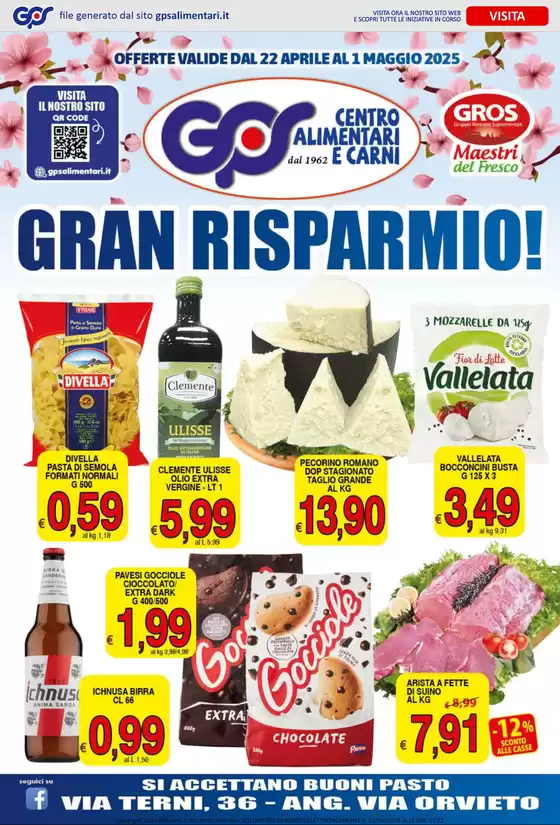Volantino Iper Triscount a Roma | Gran risparmio! | 22/4/2025 - 1/5/2025