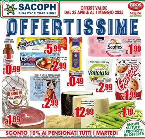 Volantino Sacoph a Guidonia Montecelio | Offertissime | 22/4/2025 - 1/5/2025