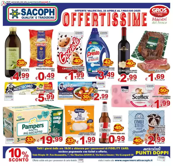 Volantino Sacoph a Settecamini | Offertissime | 22/4/2025 - 1/5/2025
