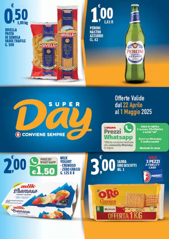 Volantino Superday | Offerte valide dal 22 aprile al 1 maggio 2025 | 22/4/2025 - 1/5/2025
