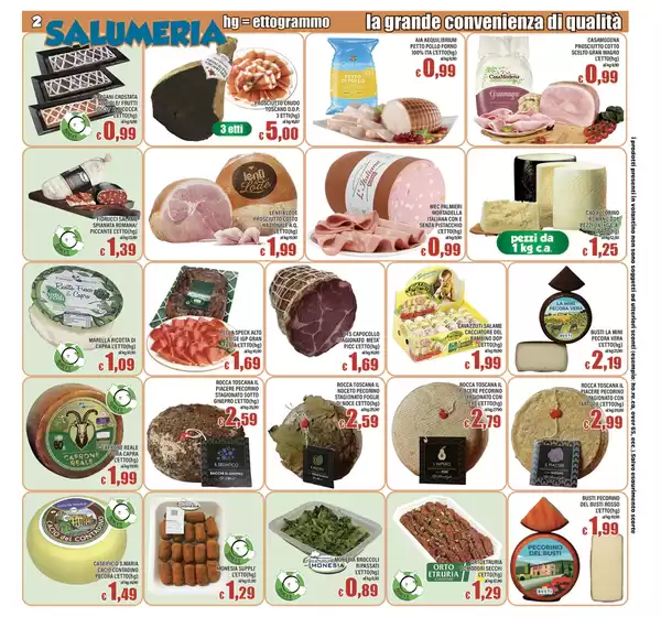 Volantino Top Supermercati a Velletri | Offerte valide dal 22 aprile al 1 maggio 2025 | 22/4/2025 - 1/5/2025