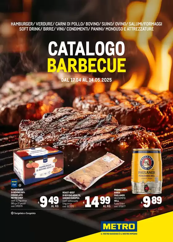 Volantino Metro a Osimo | Catalogo Barbecue 2025 | 22/4/2025 - 14/5/2025