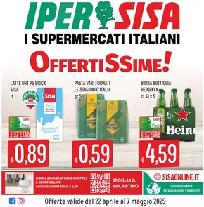 Volantino IperSisa a Gizzeria | Offertissime! | 22/4/2025 - 7/5/2025