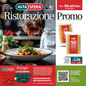 Volantino Altasfera | Ristorazione Promo  | 22/4/2025 - 7/5/2025