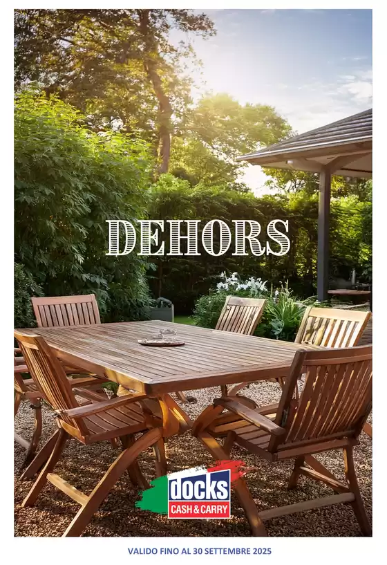 Volantino Docks Market a Alessandria | Dehors | 22/4/2025 - 30/9/2025