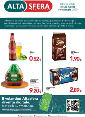 Offerte di Iper e super a Corato | Offerte valide dal 22 Aprile al 6 Maggio 2025 in Altasfera | 22/4/2025 - 6/5/2025