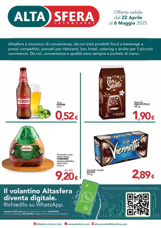 Volantino Altasfera a Crotone | Offerte valide dal 22 Aprile al 6 Maggio 2025 | 22/4/2025 - 6/5/2025