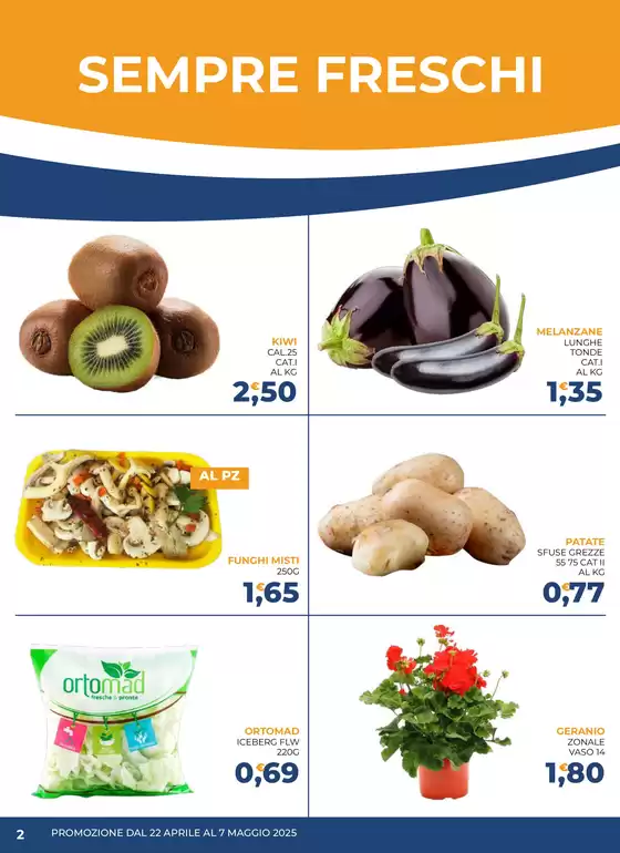 Volantino Moderna Cash a Pontecagnano Faiano | Promozione dal 22 aprile al 7 maggio | 22/4/2025 - 7/5/2025