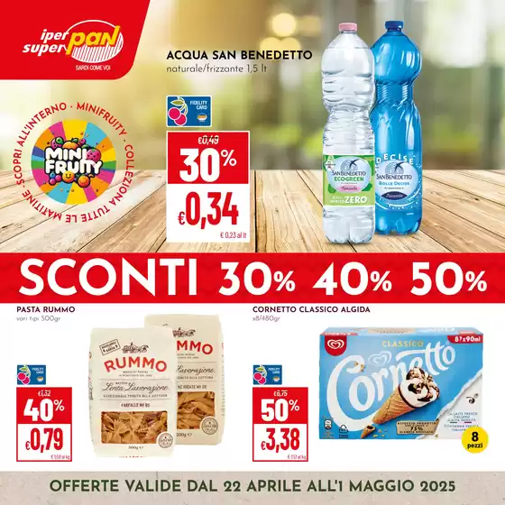 Volantino Iperpan a Quartu Sant'Elena | Sconti 30%40%50% | 22/4/2025 - 1/5/2025