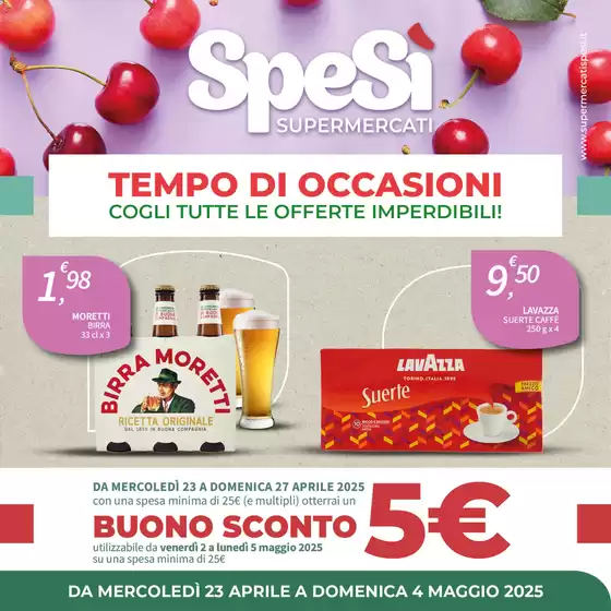Volantino SpeSì a Senise | Tempio di occassioni | 23/4/2025 - 4/5/2025