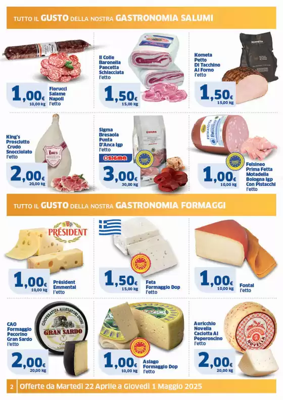 Volantino Sigma a Mercato San Severino | Prezzi tondi | 22/4/2025 - 1/5/2025