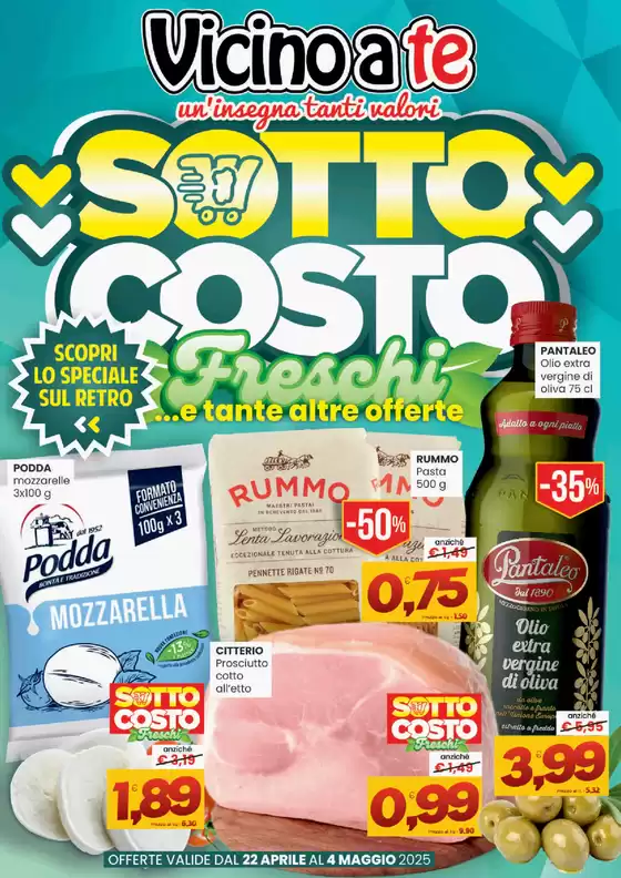 Volantino Vicino a Te a Sassari | Sotto costo | 22/4/2025 - 4/5/2025