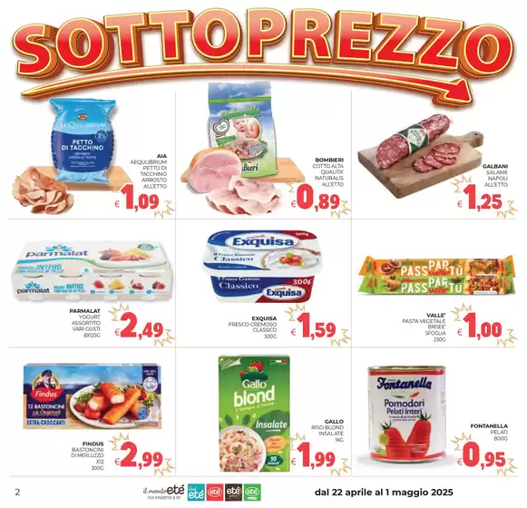 Volantino Etè a Napoli | Sotto Prezzo | 22/4/2025 - 1/5/2025