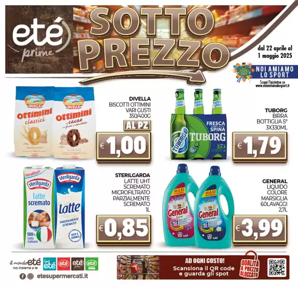 Volantino Etè a Cava de' Tirreni | Sotto Prezzo | 22/4/2025 - 1/5/2025