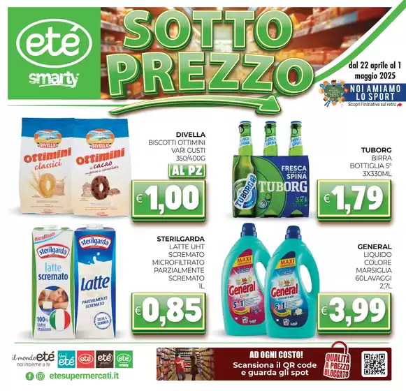 Volantino Etè a Pompei | Sotto Prezzo | 22/4/2025 - 1/5/2025