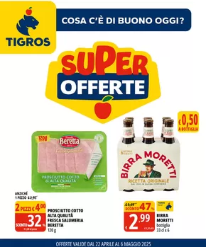 Volantino Tigros a Gozzano | Super offerte | 22/4/2025 - 6/5/2025